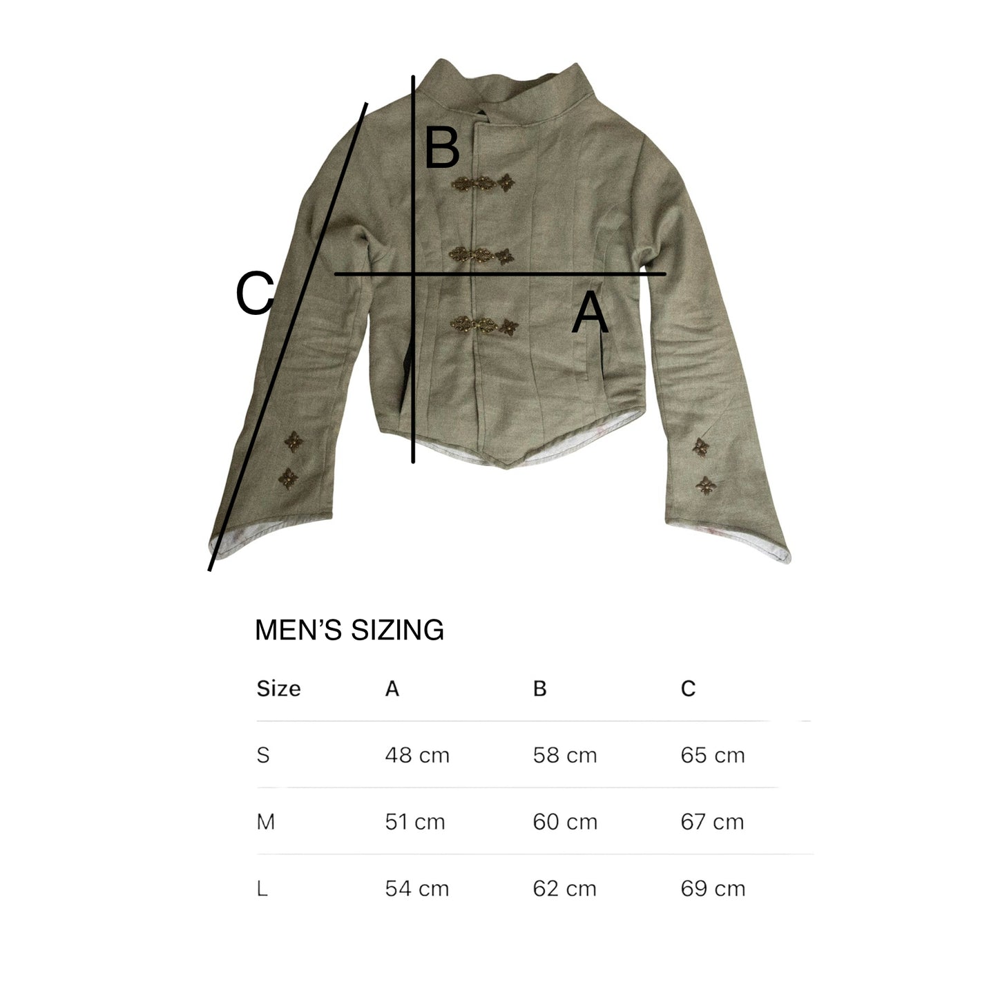 ACANTHUS MEN'S ENGLISH LINEN JACKET