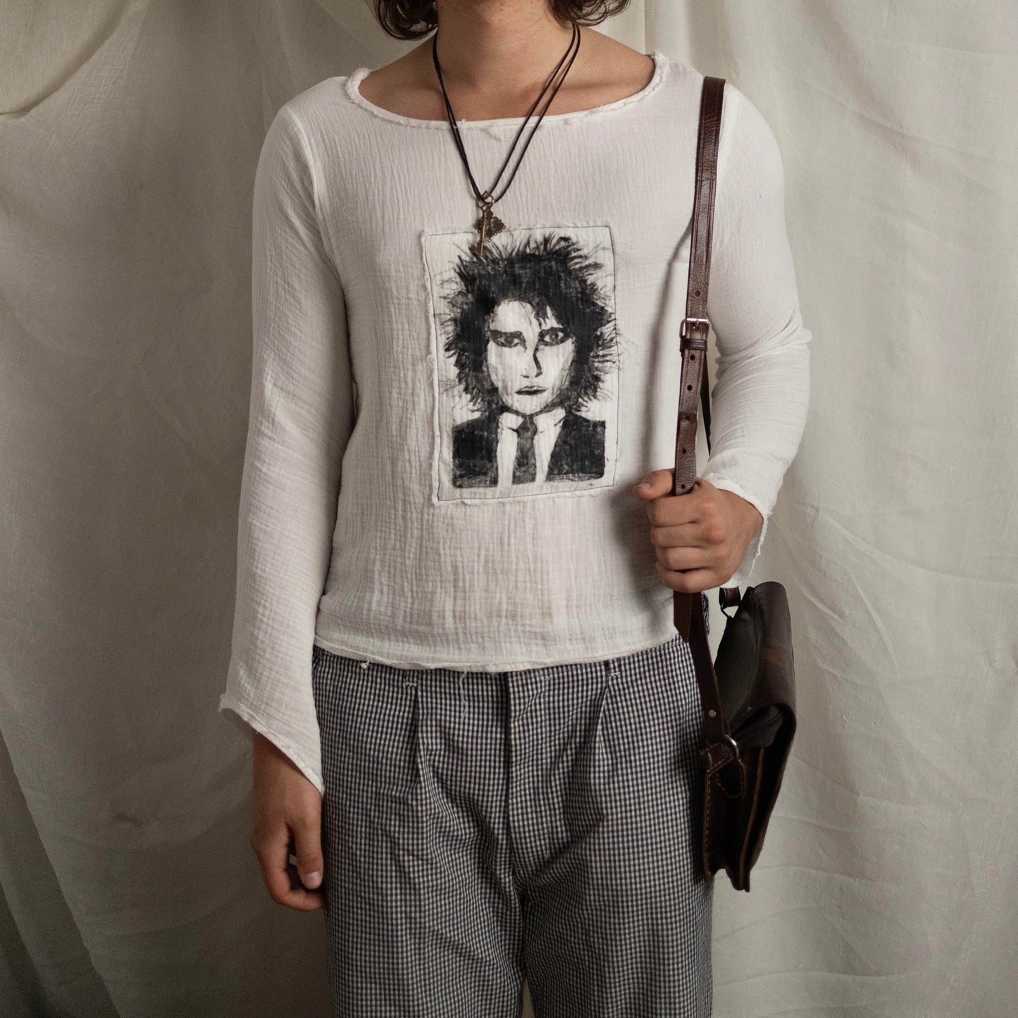 VULTUS HAND-PAINTED MUSLIN LONGSLEEVE
