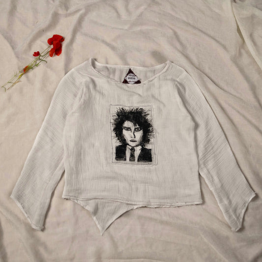 VULTUS HAND-PAINTED MUSLIN LONGSLEEVE