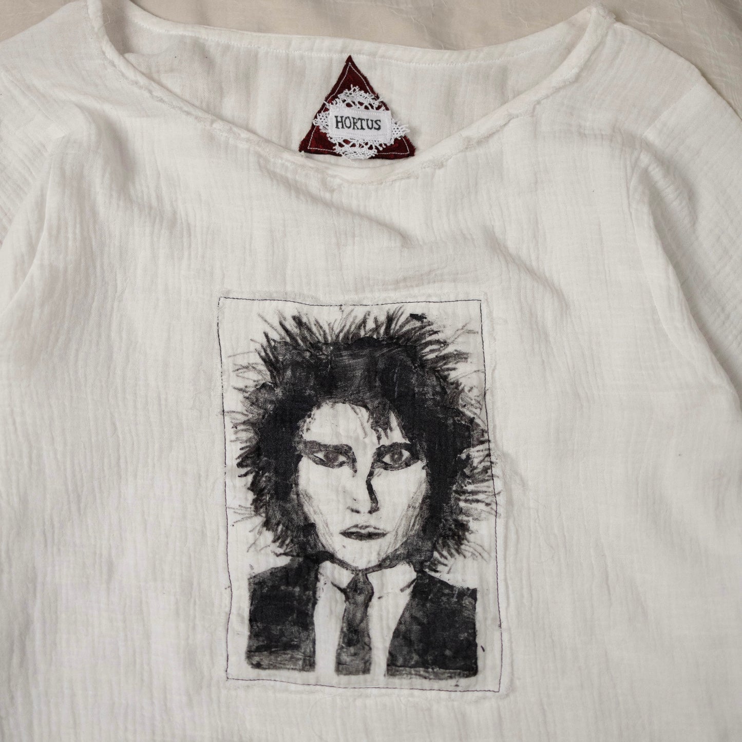 VULTUS HAND-PAINTED MUSLIN LONGSLEEVE