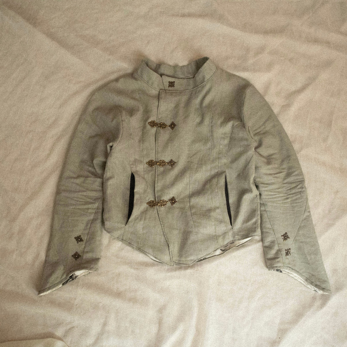 ACANTHUS MEN'S ENGLISH LINEN JACKET