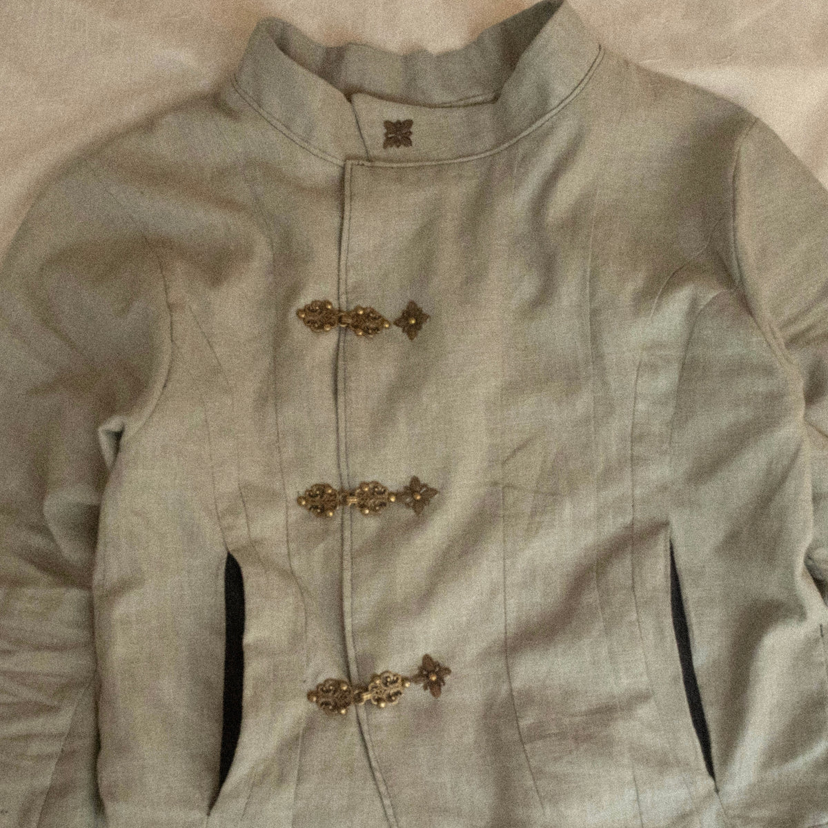 ACANTHUS MEN'S ENGLISH LINEN JACKET
