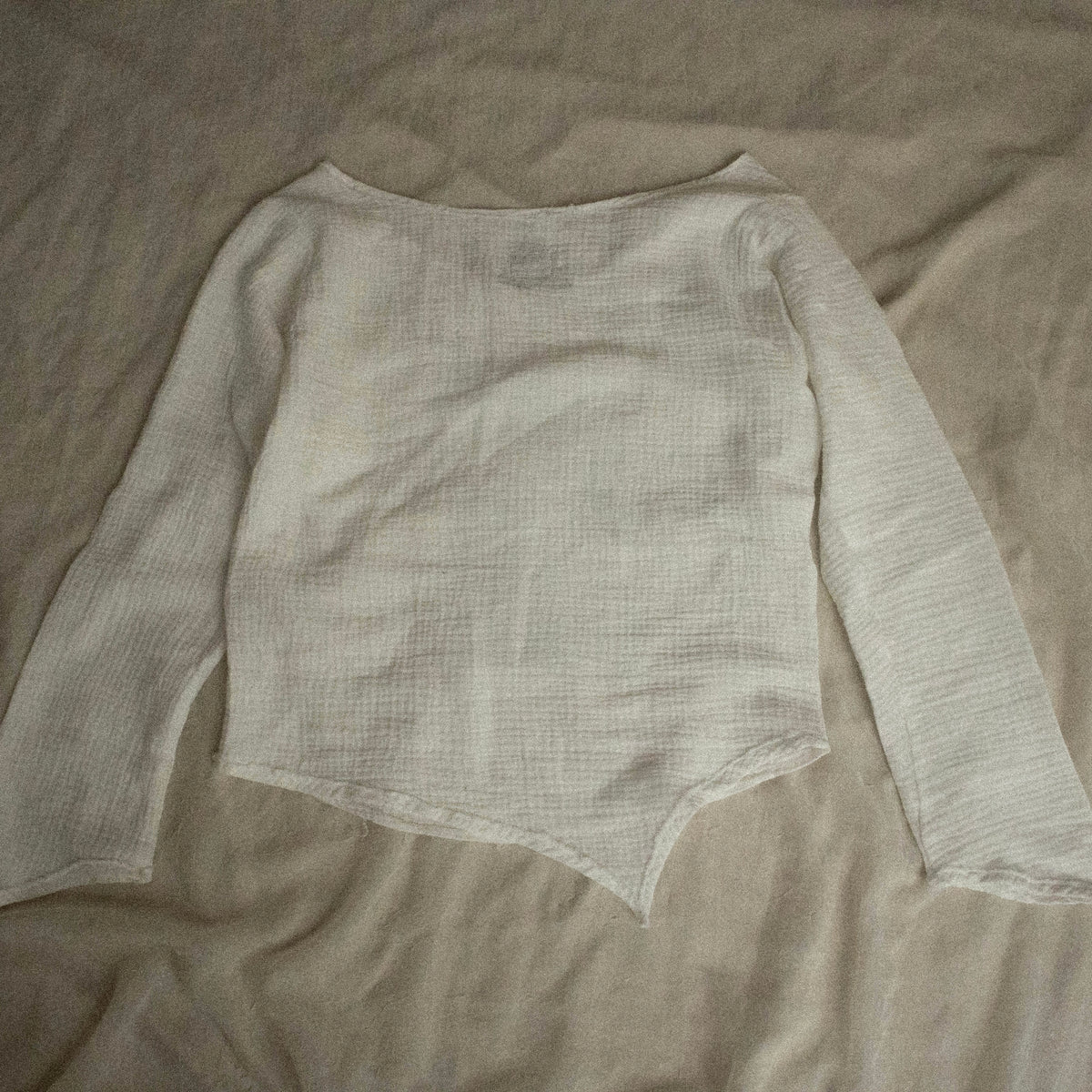 ANGELUS WOMEN'S HAND-PAINTED MUSLIN LONGSLEEVE