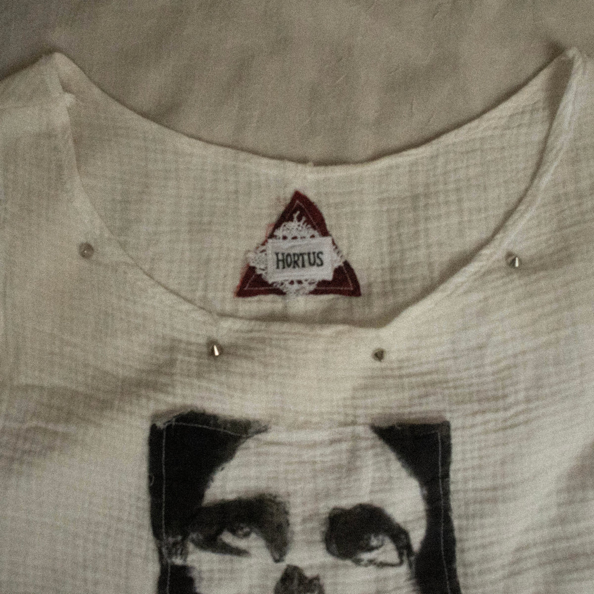 VULTUS MEN'S HAND-PAINTED MUSLIN TANK TOP